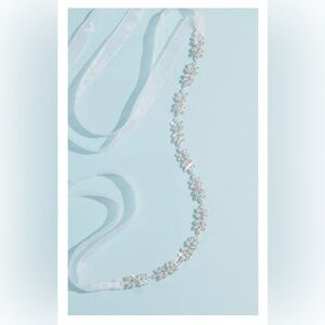 DAVID'S BRIDAL
marquise cut crystal burst strand sash

STYLE# S2069